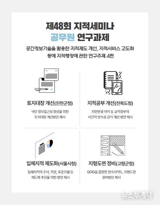 제48회 지적세미나 연구과제별 주요내용