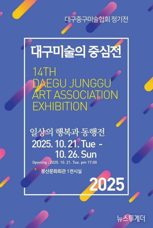 대구 중구, 2025년 대구미술의 중심展 개최