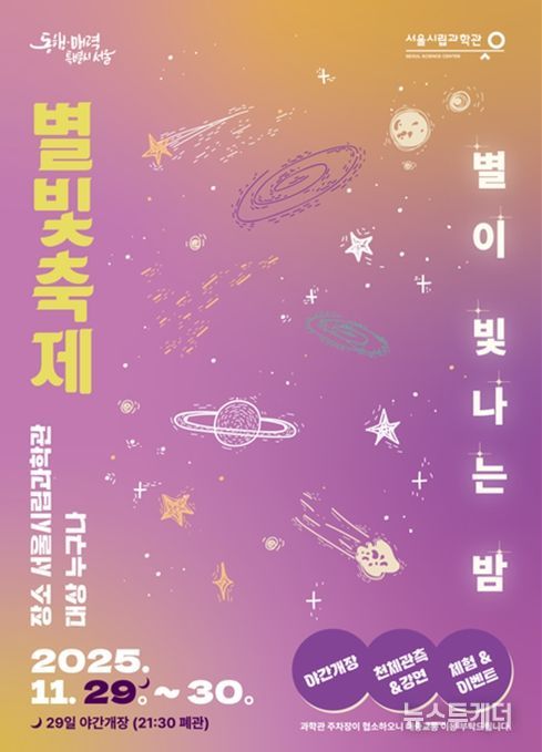 2025 별빛축제 포스터