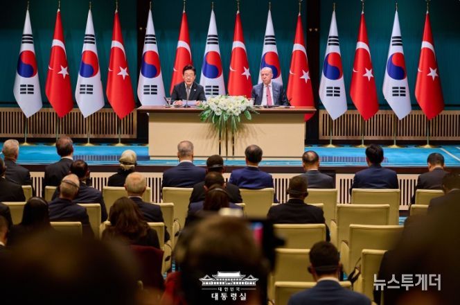 한·튀르키예 MOU 서명식 및 공동언론발표(대통령실)