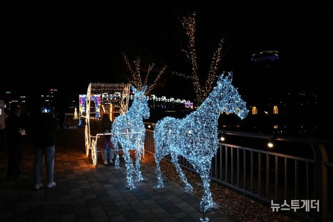 빛가람 빛정원 페스타 ‘빛의 마차’