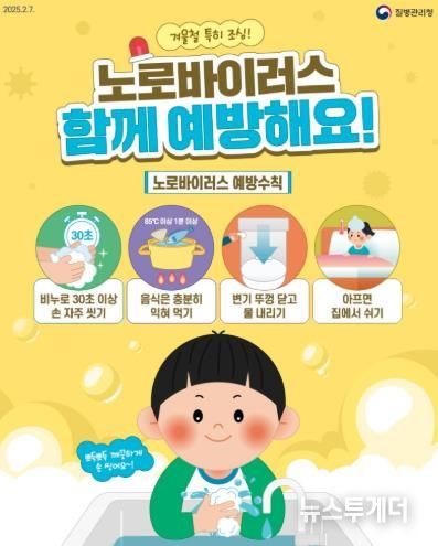 거제시, 겨울철 노로바이러스 발생 주의 당부