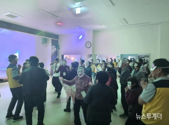 도계노인복지관, 전통한마당 가면놀이