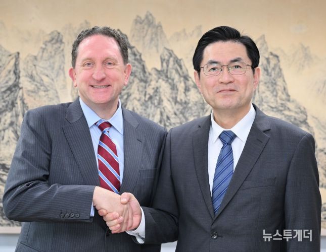 James Heller 주한미국대사대리 접견