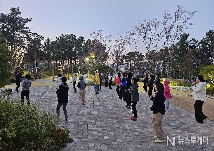 광주 서구, 생활 에어로빅으로 건강생활 지원